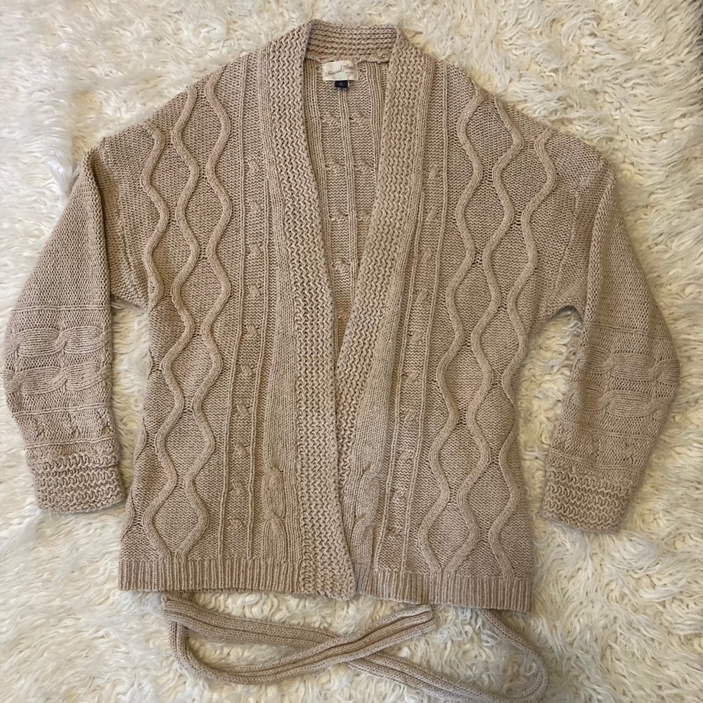Universal Thread Tan Cardigan Sweater XSmall